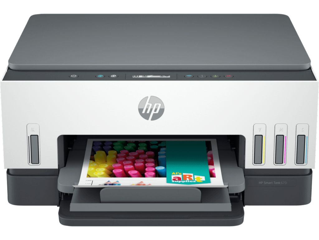 HP Smart Tank 670 All-in-One Printer